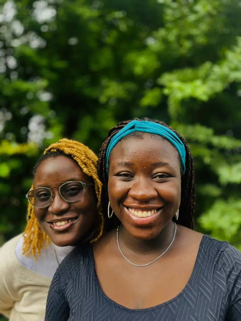 Friends Outdoor Smiling