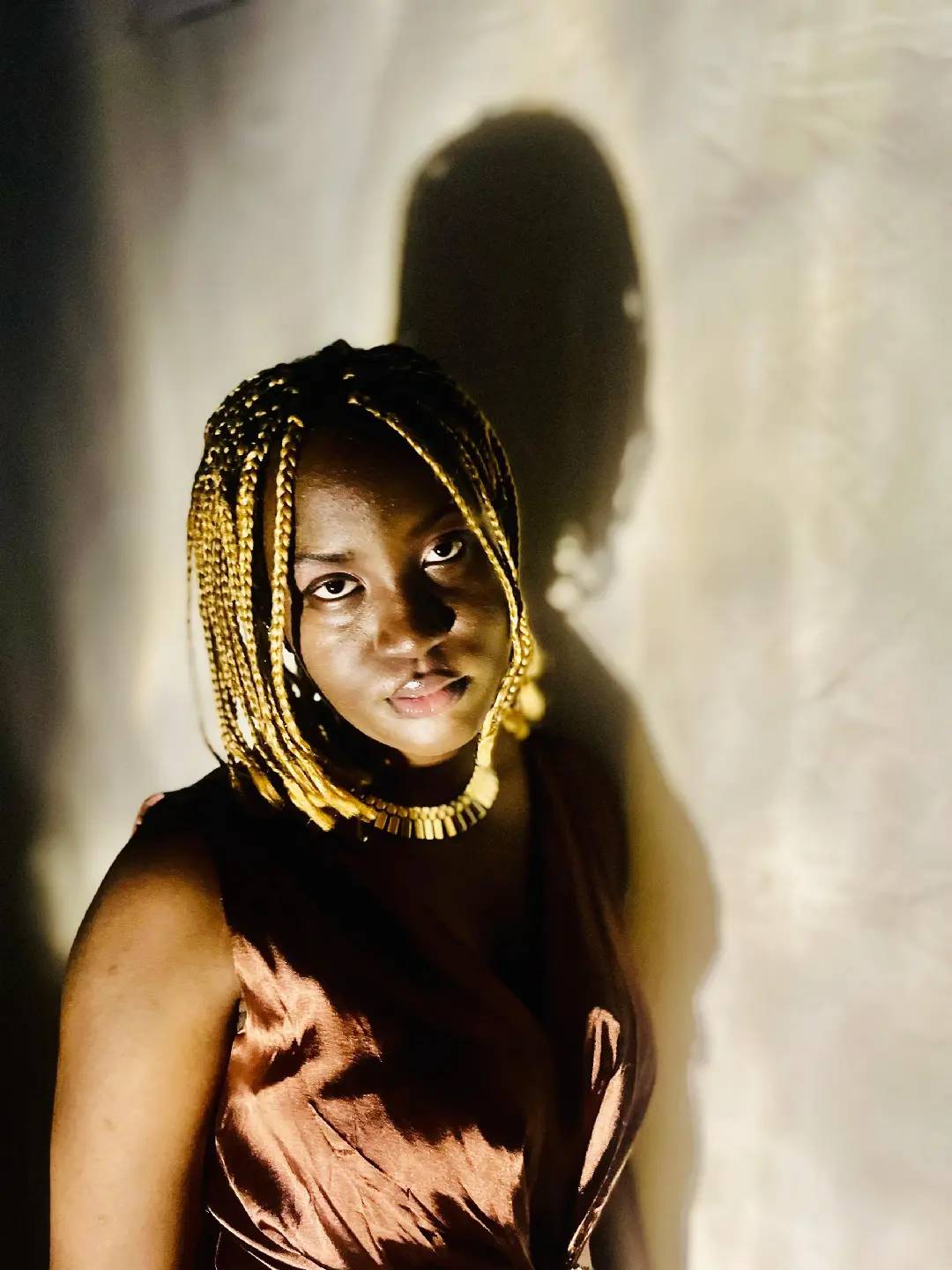 Portrait with Gold Braids