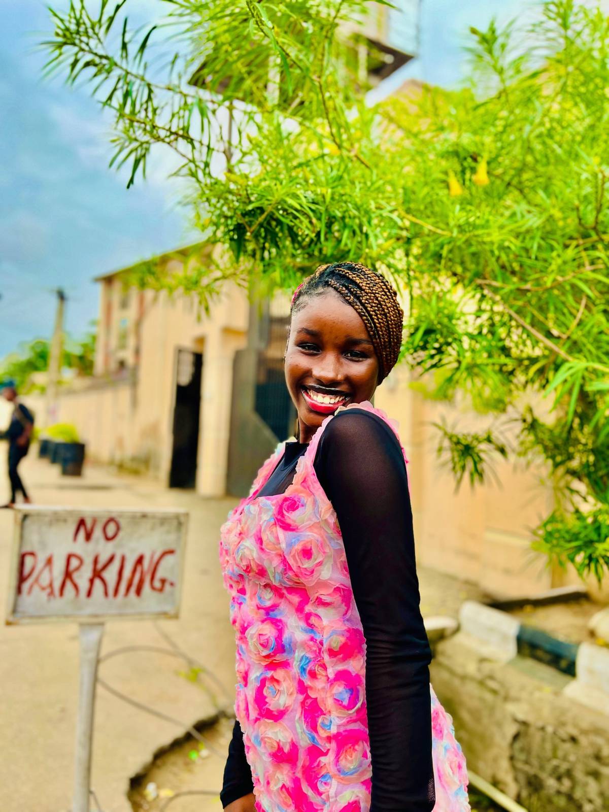 Woman with Skateboard